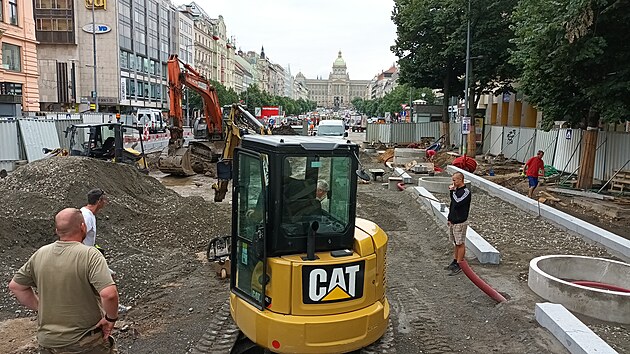 <p>Revitalizace dolní části Václavského náměstí.</p>