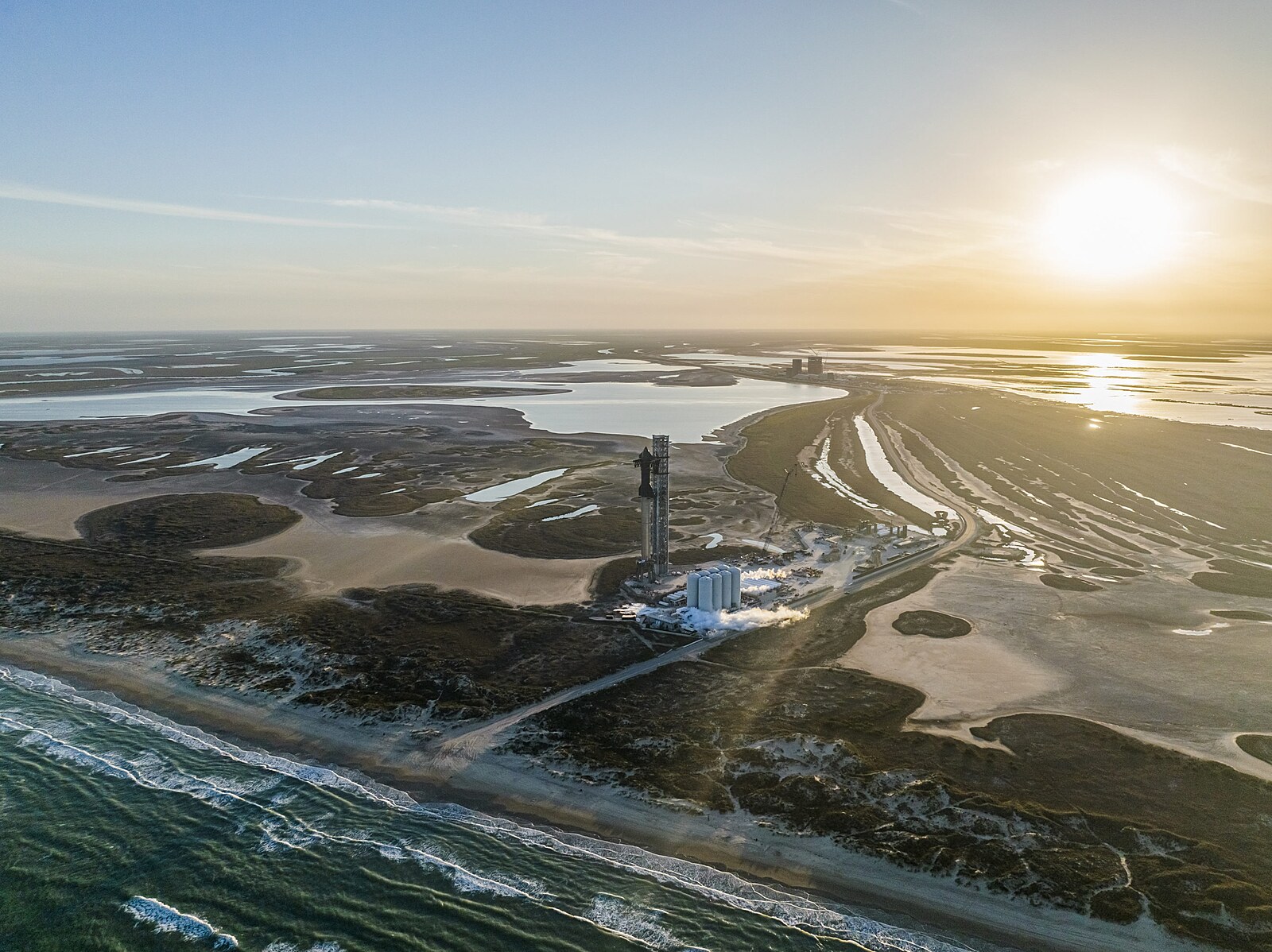 Starship Ramps Start nejsilnější rakety světa byl odložen. Musk s odkladem počítal