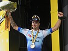 Dylan Groenewegen po vítzství ve 3. etap Tour de France.