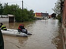 Niiv povode zashla nejvce obec Troubky na Perovsku.