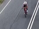 Dánský cyklista Magnus Cort Nielsen v úniku ve tetí etap Tour de France