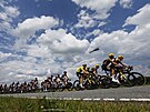 Peloton ve tetí etap Tour de France