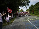 Peloton ve tetí etap na Tour de France