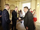 Pedseda vlády Petr Fiala uvedl do úadu nového ministra kolství Vladimíra...