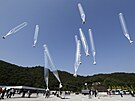 Protireimní aktivisté vysílají z Jiní Koreje letákové balony do Severní...