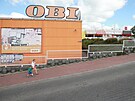 Liberec, 21. 6. 2022, liberecký hobby market OBI 3. 7. 2022 koní