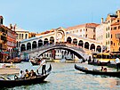 V Benátkách jsou skoro tyi stovky most a mstk, z toho tyi vedou pes...