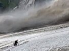 V italských Alpách se zítila ást ledovce. Na míst jsou mrtví i nezvstní