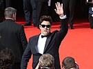 Benicio del Toro na erveném koberci závreného ceremoniálu MFF Karlovy Vary...