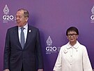 Kdy ukoníte válku? Volali lidé na Lavrova na summitu G20