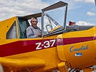 Slavnostn� roll-out Z-37 �mel�ka (DM-SNK) v Leteck�mu muzeu Kunovice. (9....