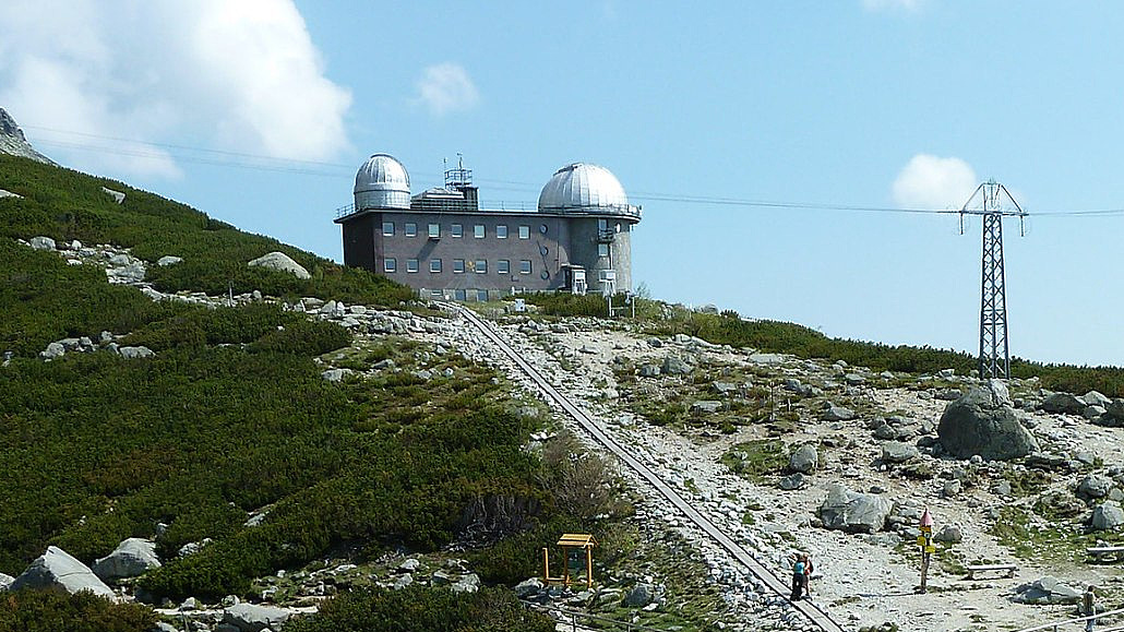 Vysoké Tatry, observato� na Skalnatém plese
