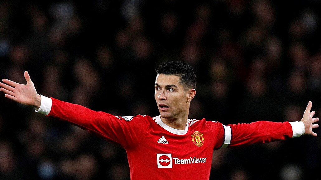 Portugalský útoník Cristiano Ronaldo v dresu Manchesteru United. Do jakých...
