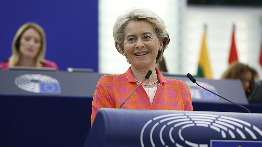 éfka Evropské komise Ursula von der Leyenová (6. ervence 2022)