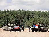 Náčelník ukrajinských ozbrojených sil poděkoval Česku a Polsku za tanky. (5....