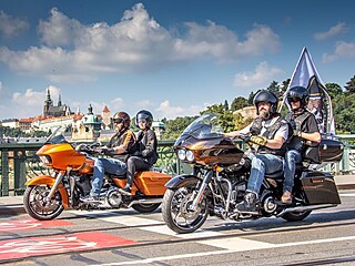 Z minulých ročníků Prague Harley Days
