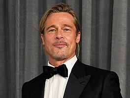 Brad Pitt na Oscarech (Los Angeles, 25. dubna 2021)