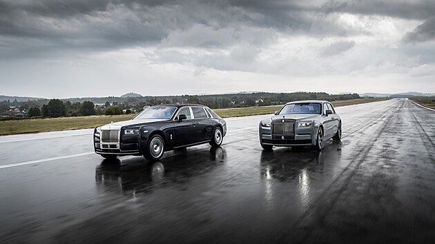 Rolls-Royce Phantom ve faceliftovan�m proveden� p�i premi��e v Karlov�ch Varech