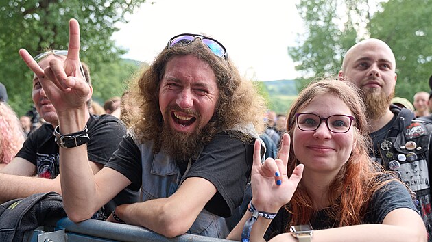 Start letonho ronku metalovho festivalu Masters of Rock ve Vizovicch si nenechaly ujt tisce fanouk.