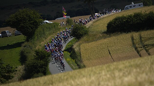 Peloton ve tvrt etap Tour de France