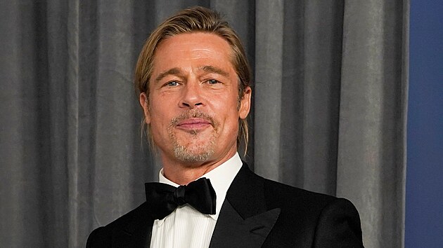 Brad Pitt na Oscarech (Los Angeles, 25. dubna 2021)