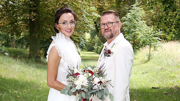 Karel Zima a Lucie Kumbrov se vzali 6. ervence 2022.