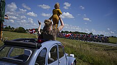 Momentka z druhé etapy Tour de France. | na serveru Lidovky.cz | aktuální zprávy