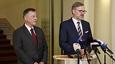 Předseda vlády Petr Fiala uvedl do úřadu nového ministra školství Vladimíra...