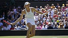 Jelena Rybakinová během finálového zápasu ve Wimbledonu. | na serveru Lidovky.cz | aktuální zprávy