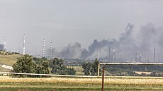 O Lysyansk na východ Ukrajiny se tvrd bojuje. (2. ervence 2022)