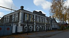 Budova vojenského registraního a odvodního úadu na ulici Rudé armády ve mst...