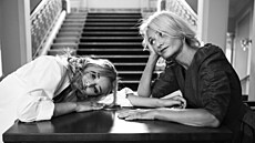 Kordula Stropnická a Veronika �ilková (Karlovy Vary, 7. �ervence 2022)