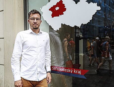 Ticetiletý Jakub Kulhánek pracuje ve Stedoeské centrále cestovního ruchu od...