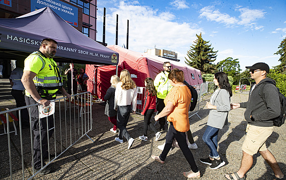 ilustra�ní snímek asisten�ního centra pro uprchlíky 