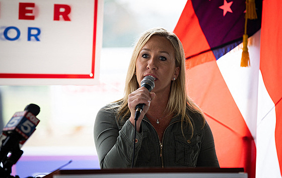 Republikánská politi�ka Marjorie Taylor Greeneová