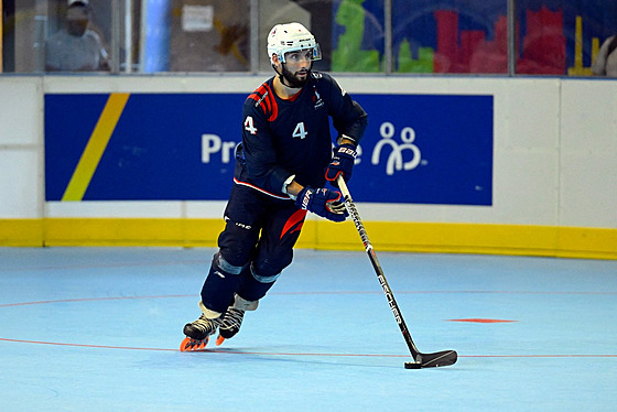 Momentka z turnaje inline hokejist v Birminghamu