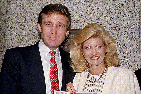 Donald Trump a Ivana Trumpová (1988)