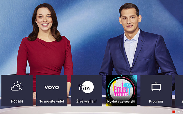 Nova posunula možnosti červeného tlačítka, přidala na SocialTV TikTok