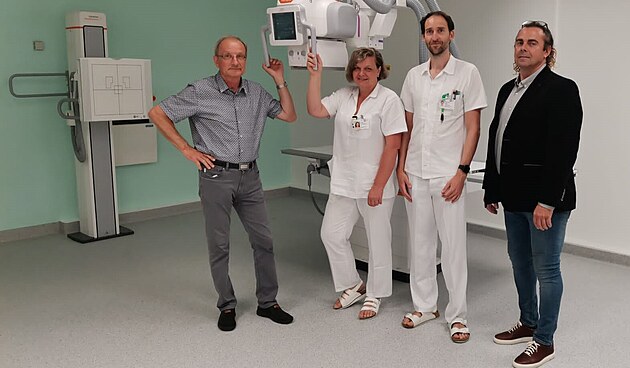 V havlíkobrodské nemocnici zaal slouit nový moderní rentgen. U jeho prvního...