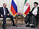 Rusk prezident Vladimir Putin (vlevo) a prezident rnu Ebrhm Ras na...