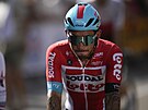 Zklamaný australský sprinter Caleb Ewan (LottoSoudal) v cíli 13. etapy Tour de...