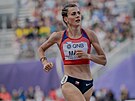Kristiina Mäki v semifinále bhu na 1500 metr na mistrovství svta v Eugene