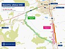 Uzav�rka silnice I/43 s obj�zdn�mi trasami potrv� do konce listopadu.