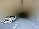 Modernizace tunelu Hebe na silnici I/35 probíhá podle plánu.
