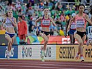 Diana Mezuliáníková v semifinále závodu na 1500 metr na mistrovství svta v...