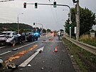 Nehoda sedmi aut v Malenovic�ch ochromila dopravu na hlavn�m tahu Zl�n -...