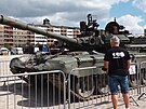 V Praze je k vidní ruská vojenská technika, kterou zniila pi invazi...