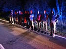 Za necelý týden cizinetí policisté na jiní Morav zajistili 147 migrant....