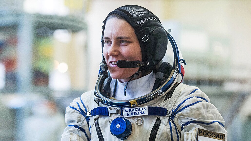 Ruská kosmonautka Anna Kikina