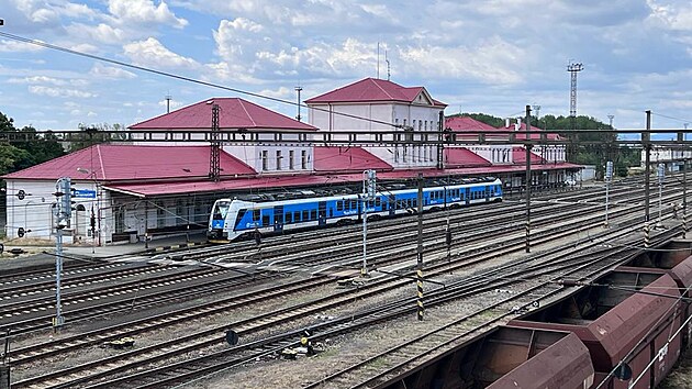 Hlavn vlakov ndra v Chomutov